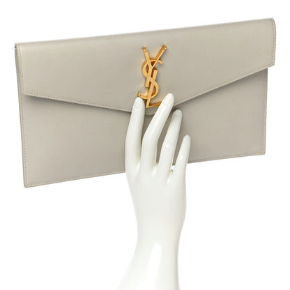 Saint Laurent Grain De Poudre Uptown Pouch Crema Soft 2 of 10