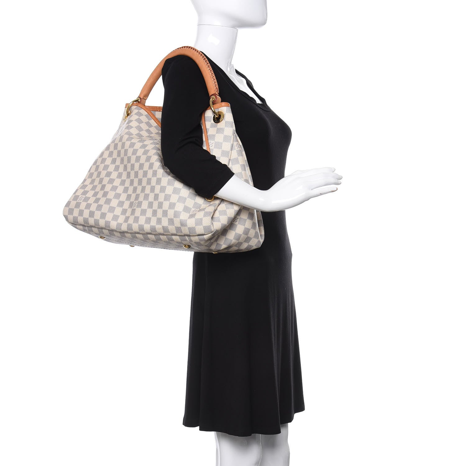Louis Vuitton Damier Azur Artsy MM 2 of 9