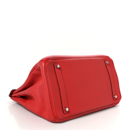 Hermes Togo Birkin 35 Rouge Casaque 4 of 10