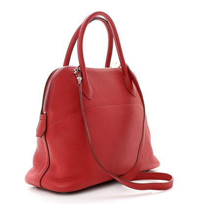Hermes Taurillon Clemence Bolide 31 Rouge Garance 3 of 16
