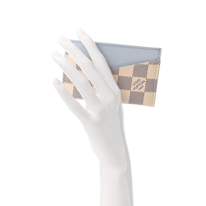 Louis Vuitton Damier Azur Daily Card Holder Olympe Blue 2 of 7