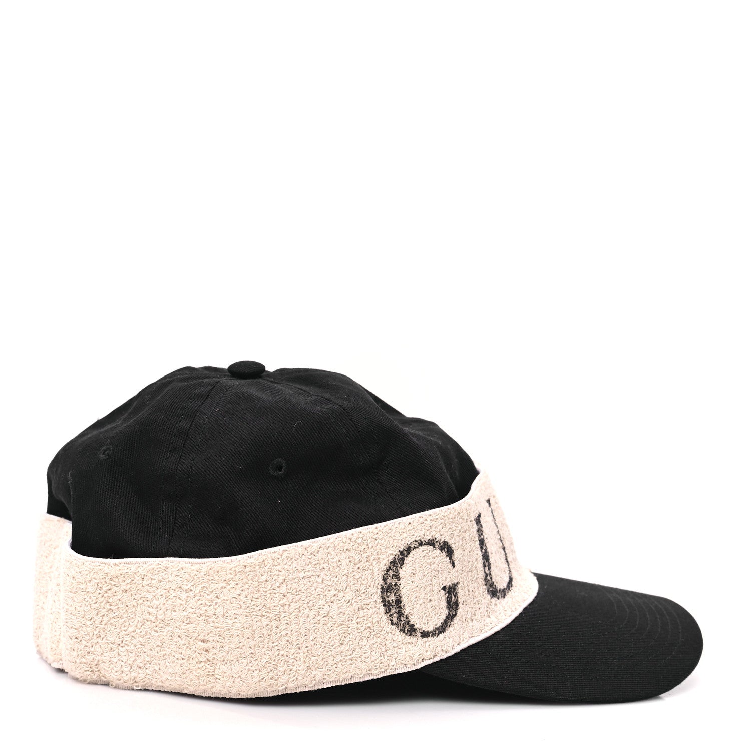 Gucci Gabardine Gucci Headband Baseball Hat M Black 6 of 10
