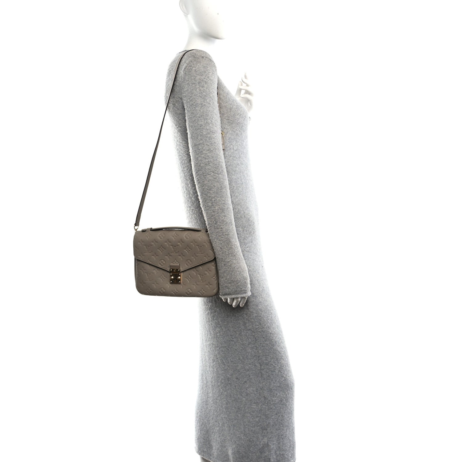 Louis Vuitton Empreinte Pochette Metis Tourterelle 2 of 9