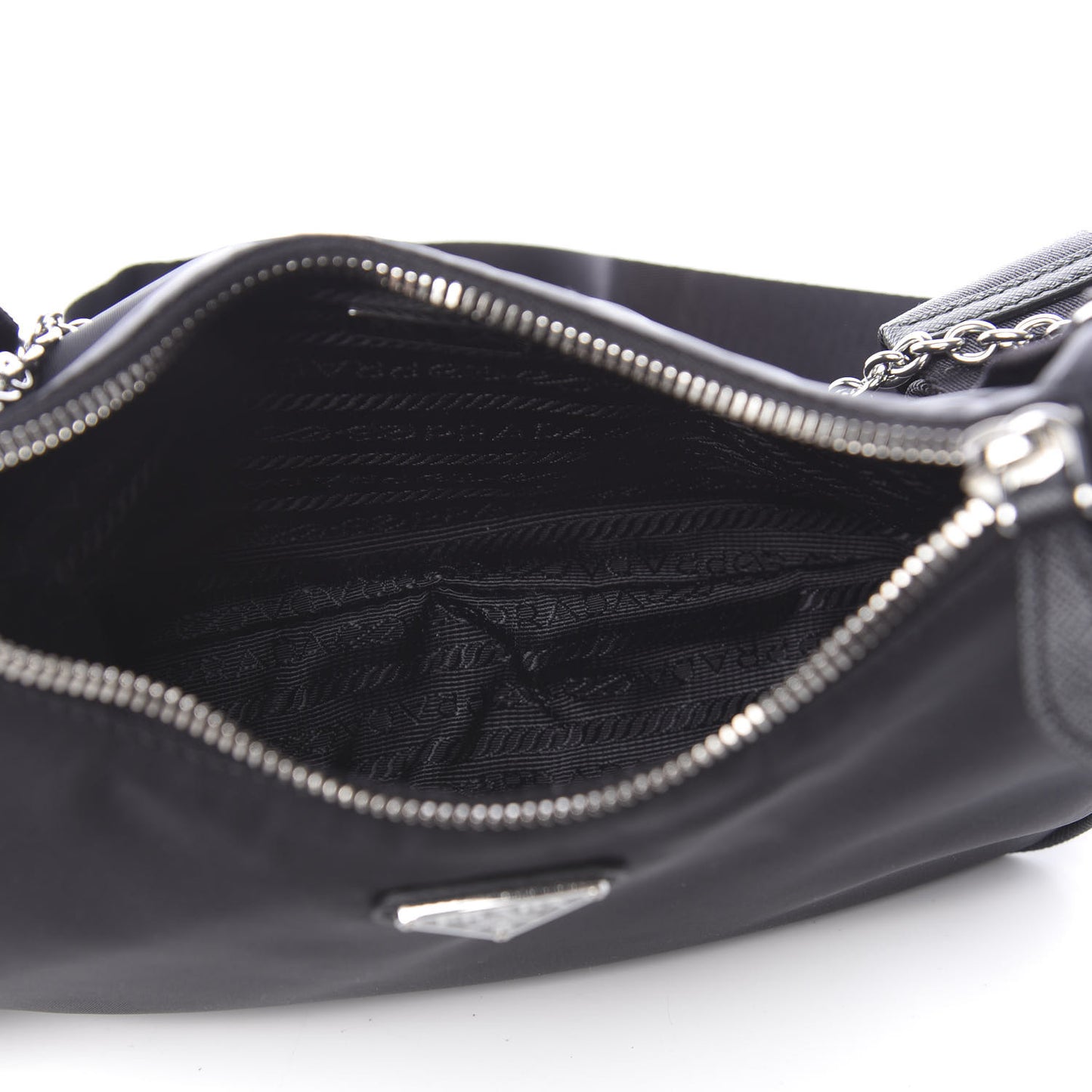 Nylon Re-Edition 2005 Shoulder Bag Black