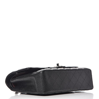 Chanel Caviar Quilted Medium Double Flap Black 4 of 16