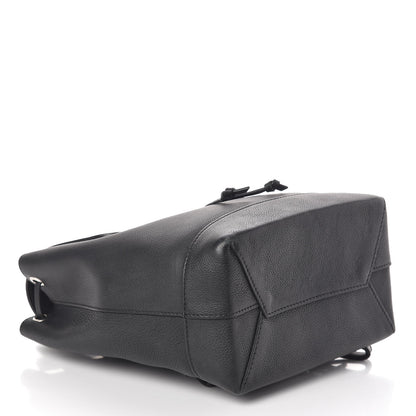 Louis Vuitton Calfskin Lockme Backpack Black 4 of 9