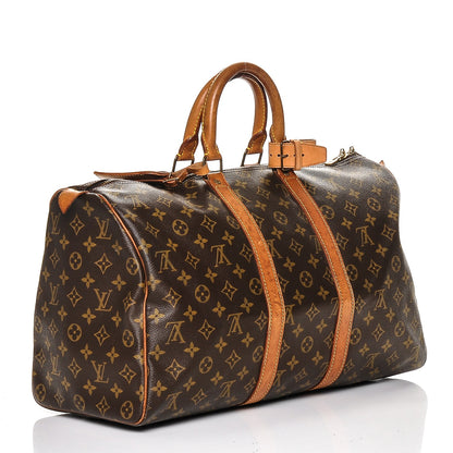 Louis Vuitton Monogram Keepall 45 3 of 10