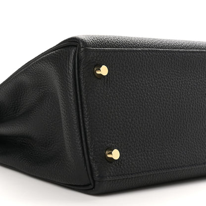 Hermes Togo Kelly Retourne 28 Black 9 of 11