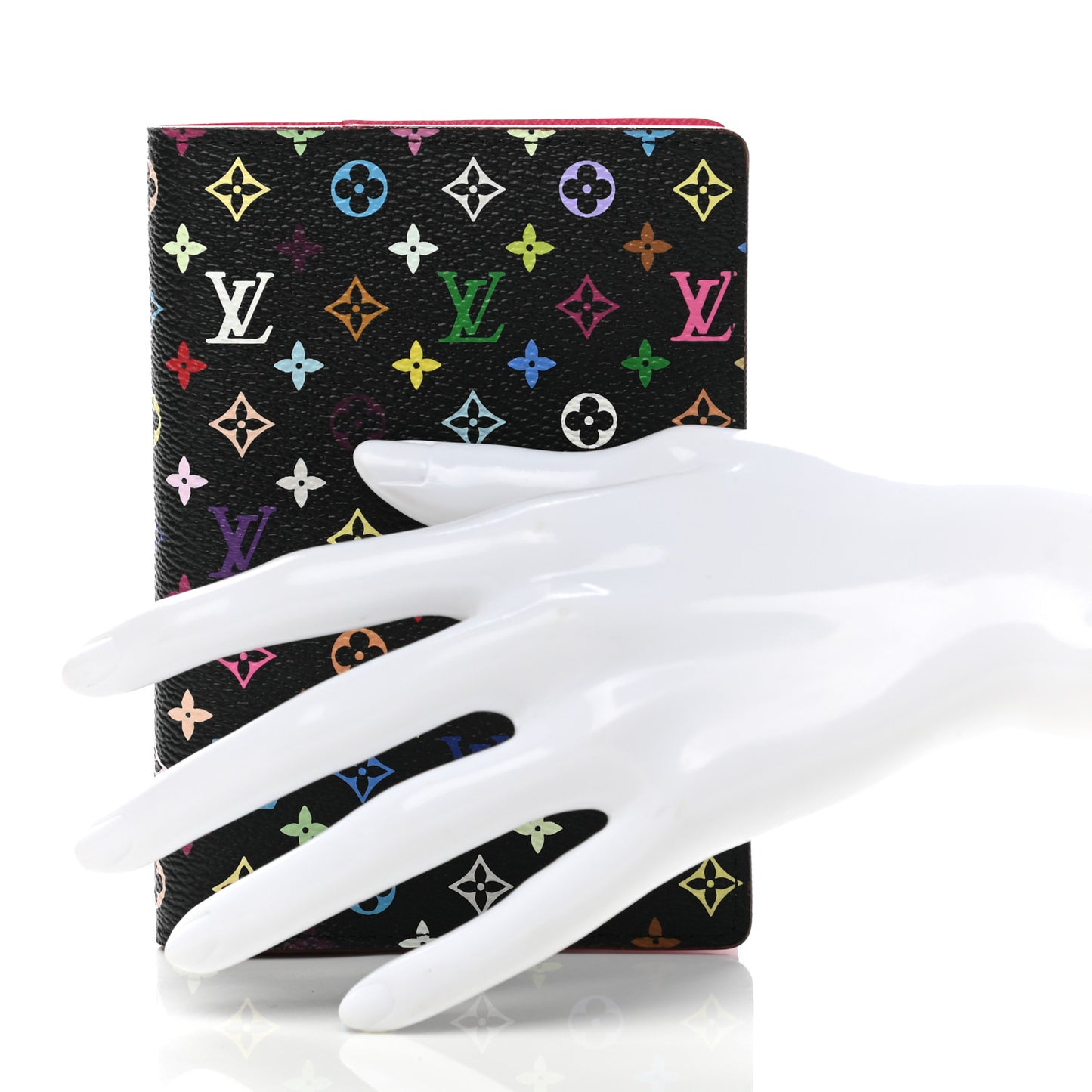 Monogram Multicolor Small Ring Agenda Cover Black Grenade