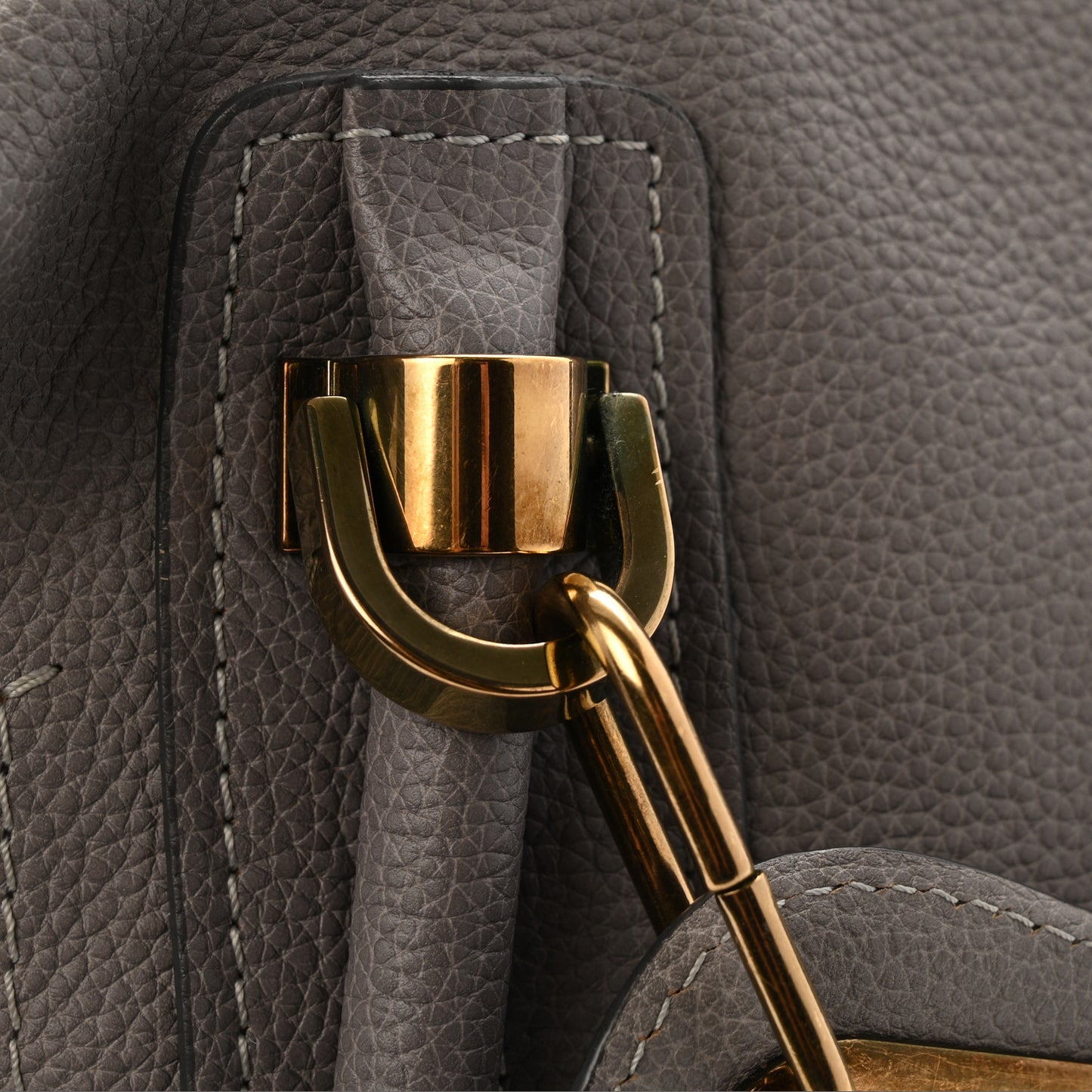 Calfskin Medium Paraty Cashmere Grey