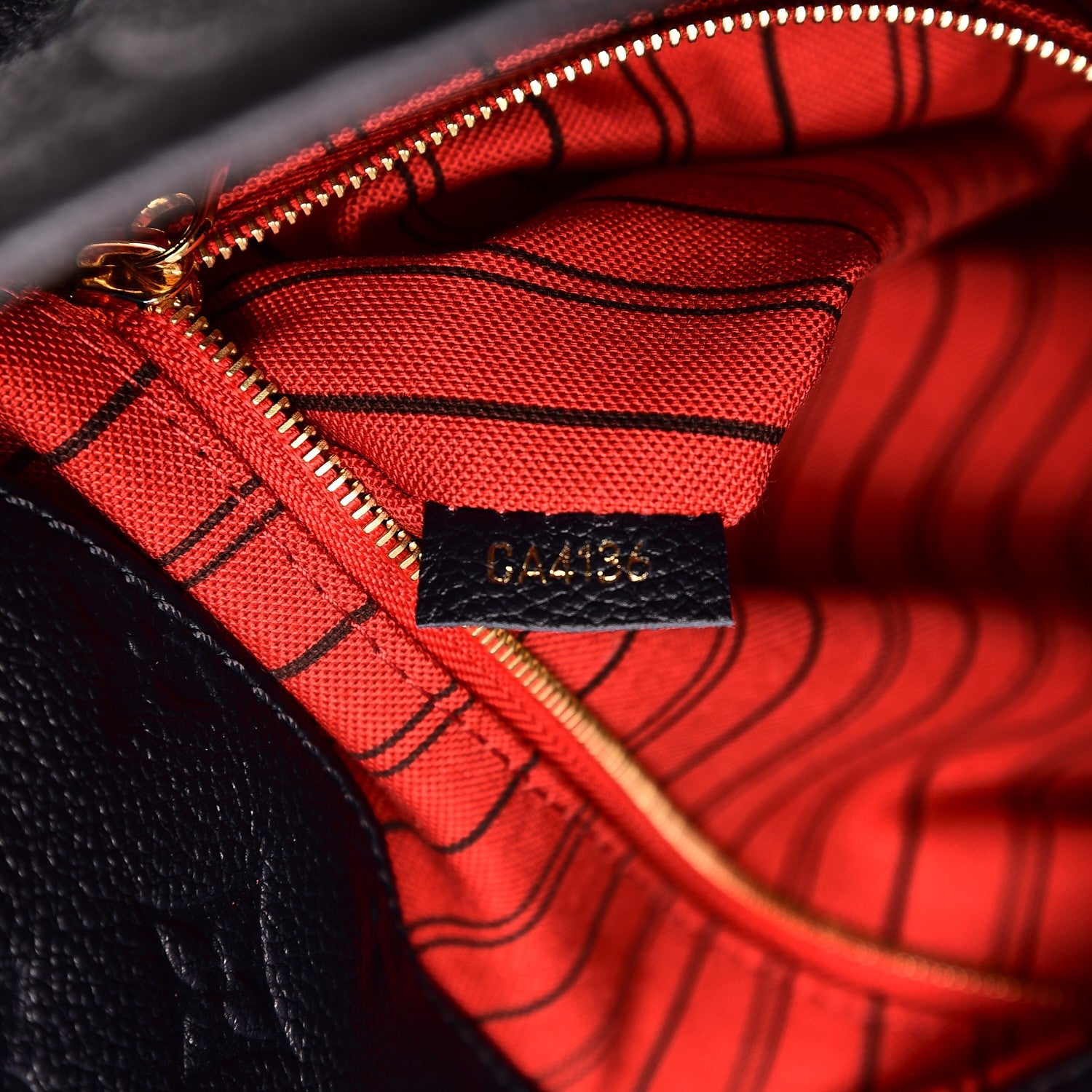 Louis Vuitton Empreinte Artsy MM Marine Rouge 7 of 7