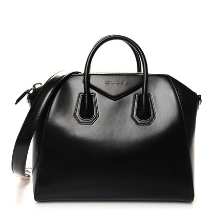 Givenchy Shiny Lord Calfskin Medium Antigona Black 1 of 10