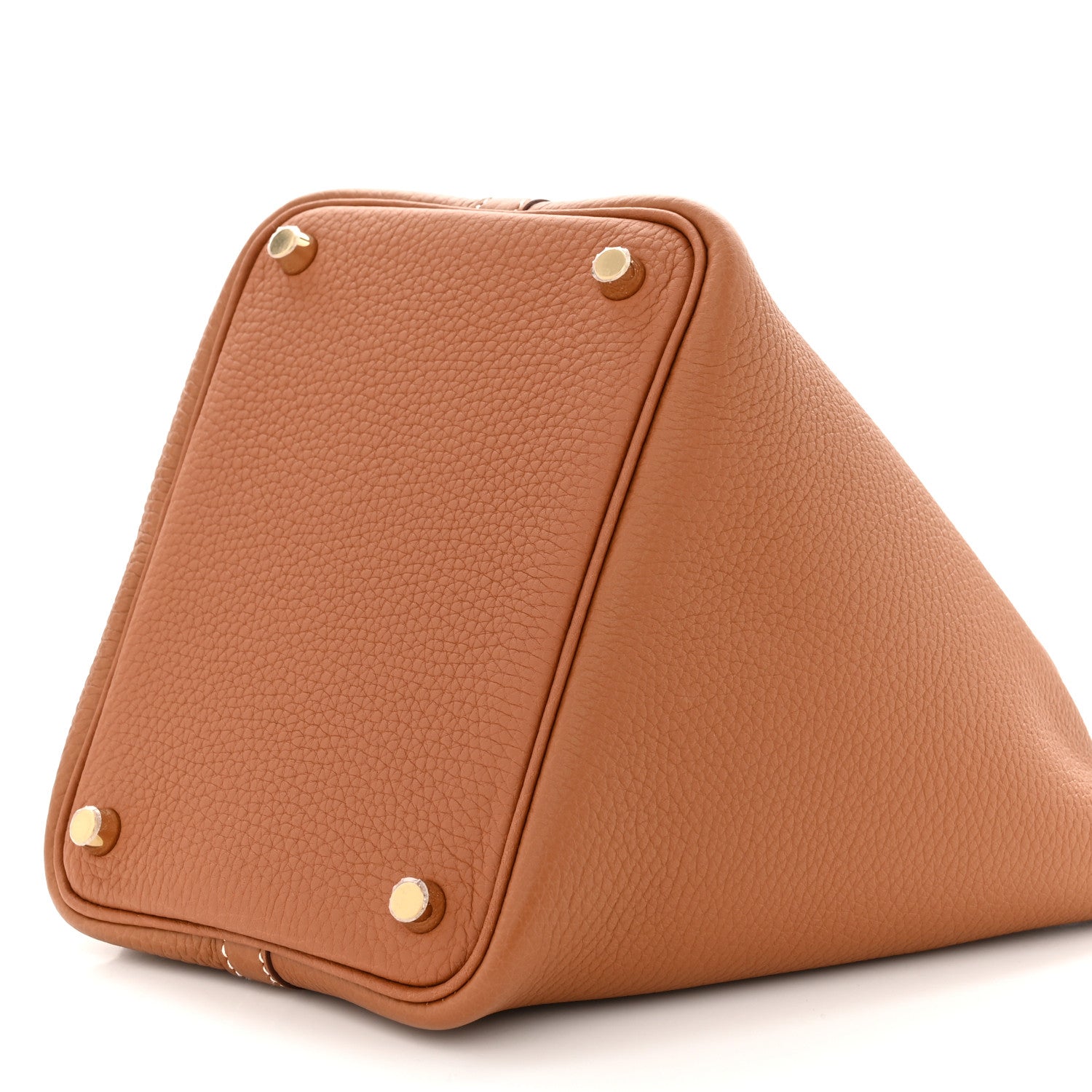 Hermes Taurillon Clemence Picotin Lock 18 PM Gold 10 of 11