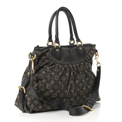Louis Vuitton Denim Neo Cabby GM Black 3 of 14