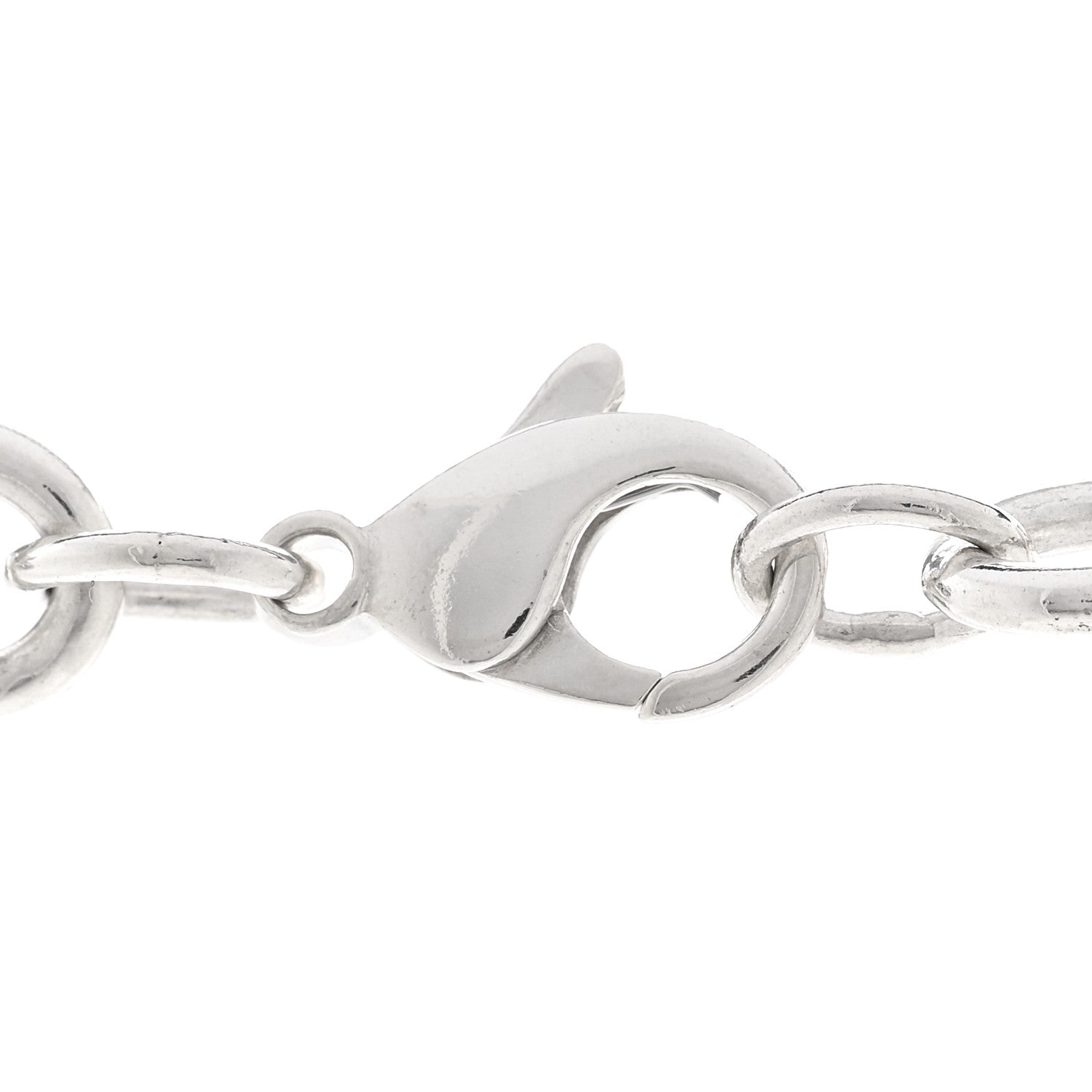 Tiffany Sterling Silver Heart Tag Pendant Necklace 5 of 5