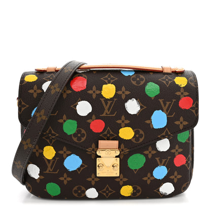 Louis Vuitton LV x YK Monogram Painted Dots Pochette Métis 1 of 8