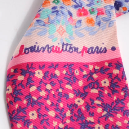 Louis Vuitton Silk Catania Bandeau Fuchsia 4 of 6