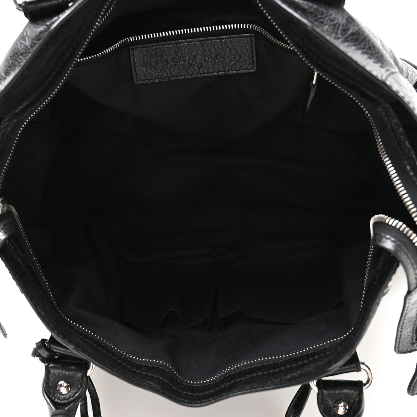 Agneau Giant 12 Silver Hardware City Black