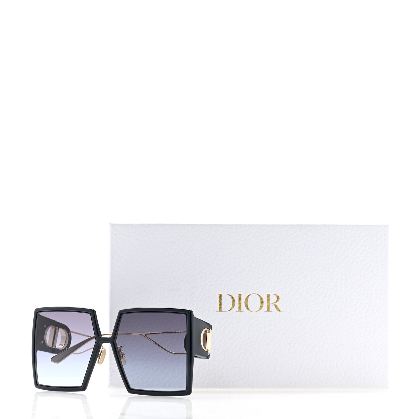 Square 30 Montaigne Sunglasses Blue
