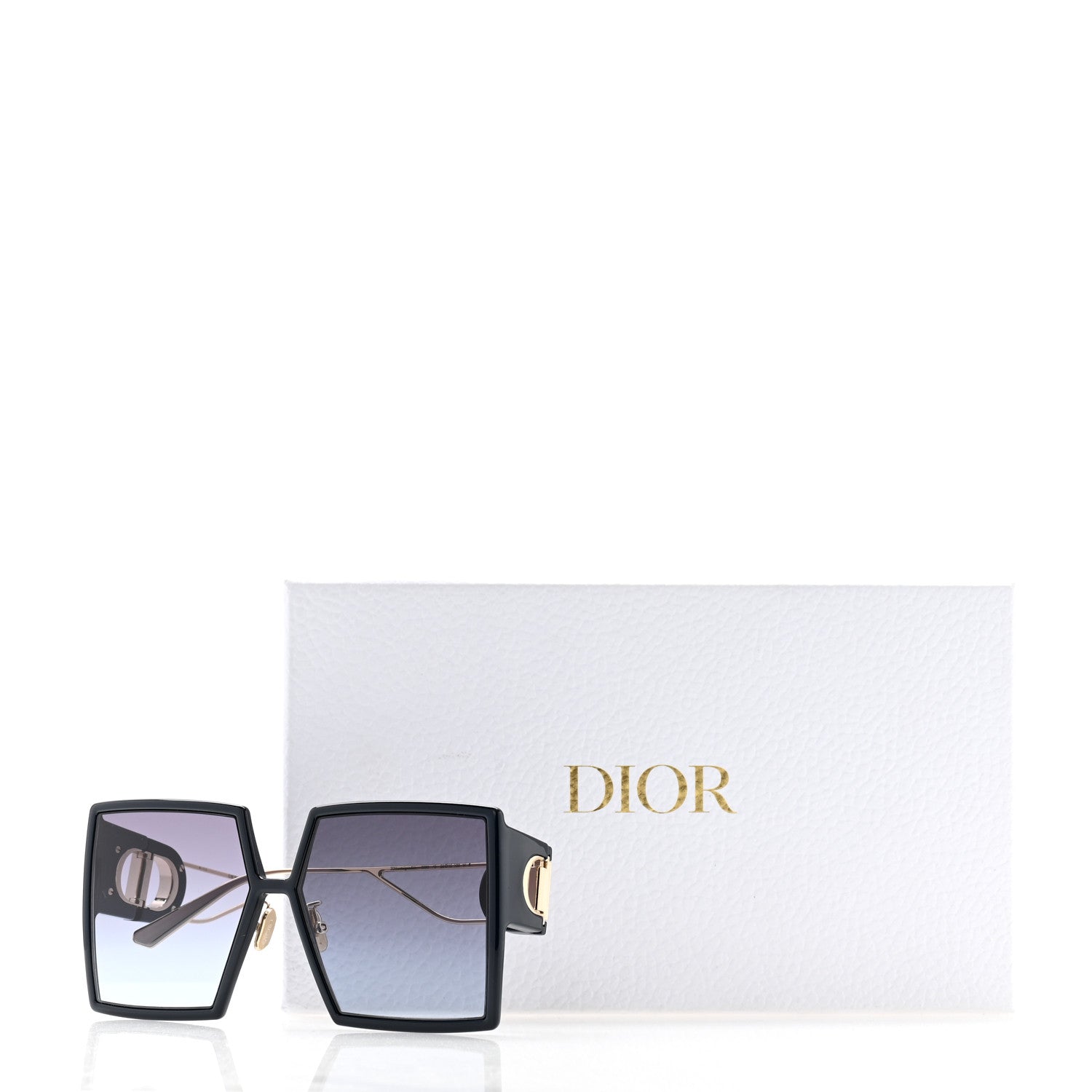 Christian Dior Square 30 Montaigne Sunglasses Blue 8 of 8