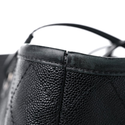 Chanel Grained Calfskin Large Shopping Fever Tote Black 17 of 22