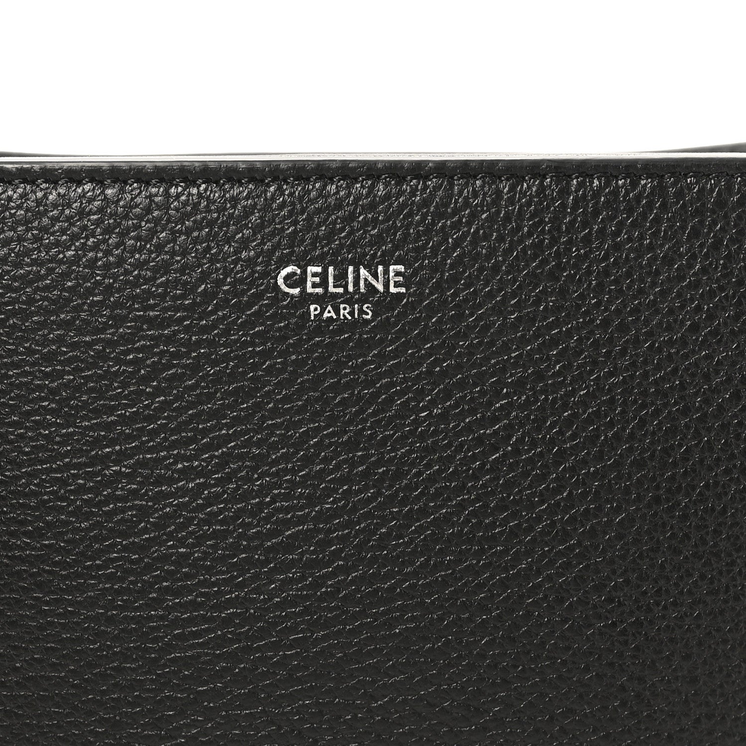 Celine Supple Calfskin Medium Victoire Bag Black 6 of 9