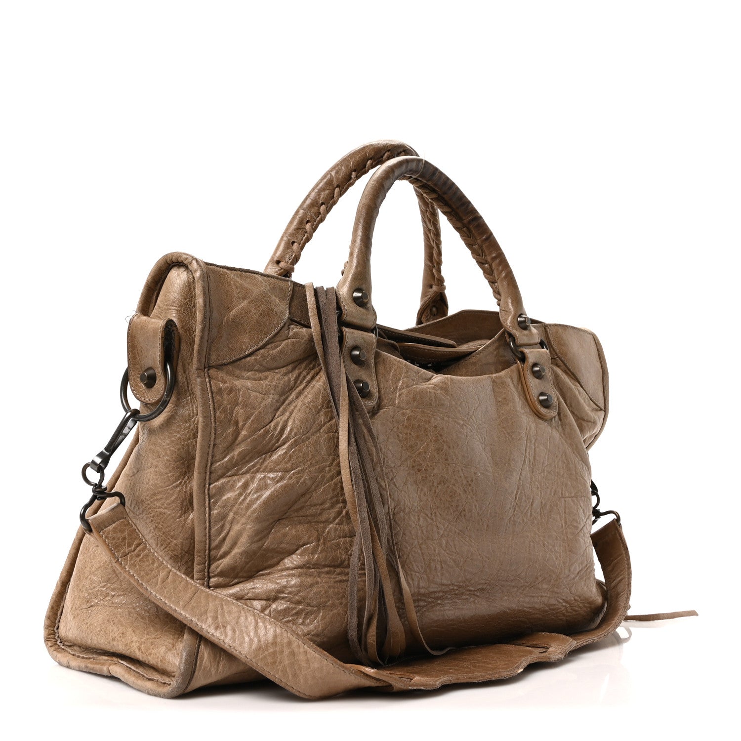 Balenciaga Agneau Classic Hardware City Latte Beige 4 of 11