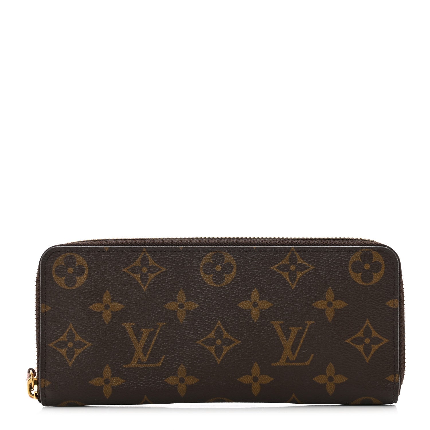 Louis Vuitton Monogram Clemence Wallet Rose Ballerine 1 of 6