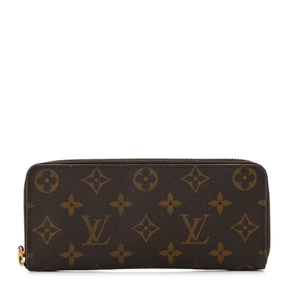 Louis Vuitton Monogram Clemence Wallet Rose Ballerine 1 of 6
