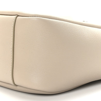 Saint Laurent Smooth Calfskin Small Le 5 A 7 Soft Hobo Sea Salt 8 of 8