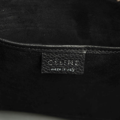 Celine Drummed Calfskin Nano Luggage Black 7 of 7