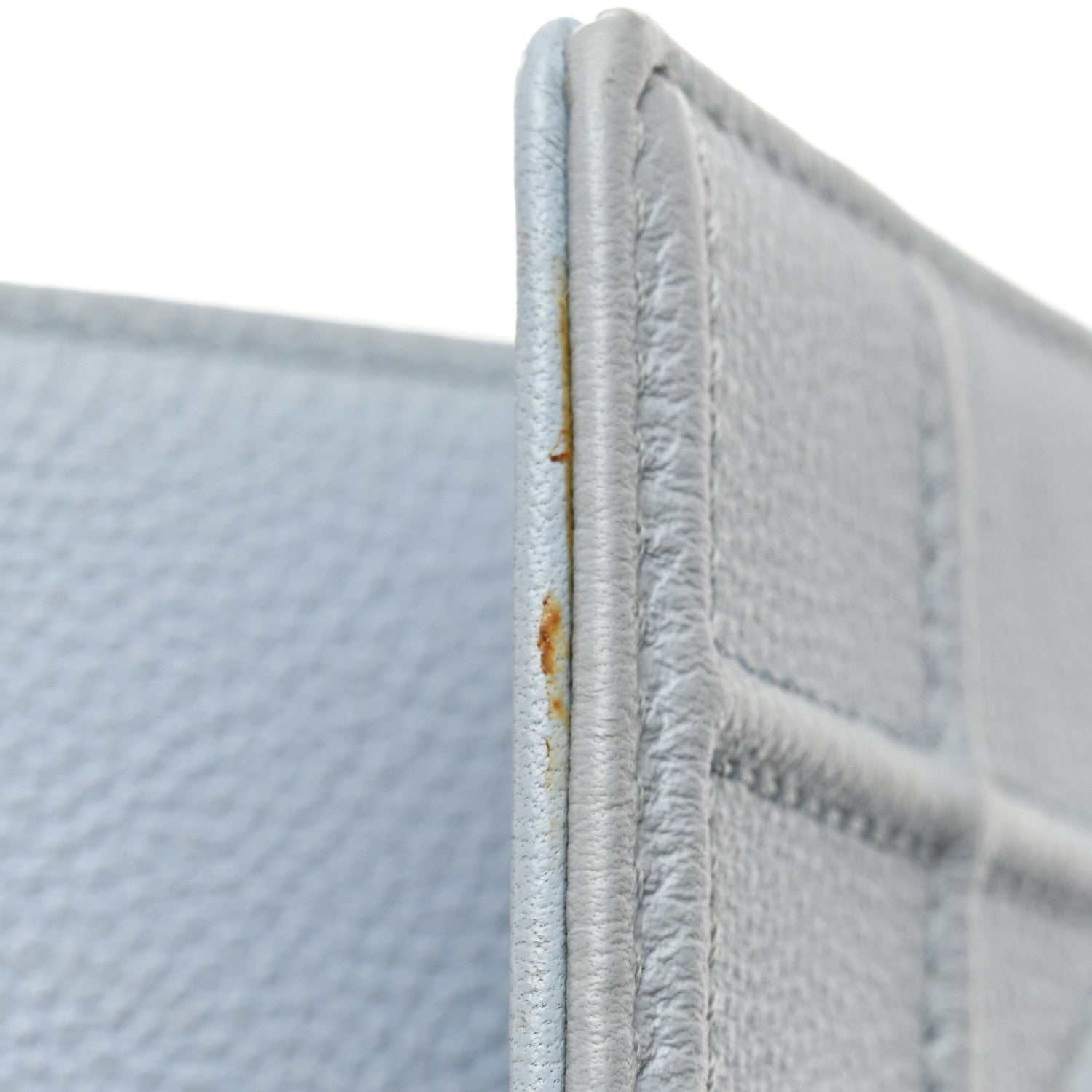 Christian Dior Grained Calfskin Cannage Diorama Elancee Wallet Sky Light 7 of 9