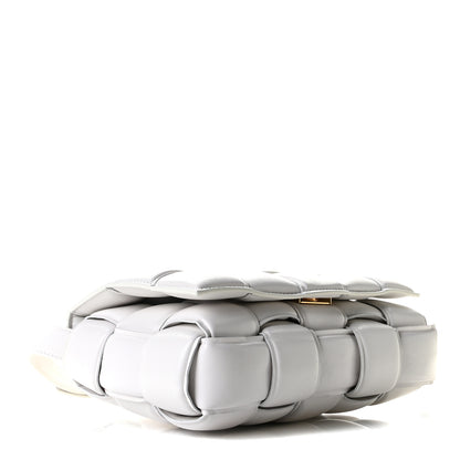 Bottega Veneta Nappa Maxi Intreccio Padded Cassette Crossbody Bag Chalk 3 of 9