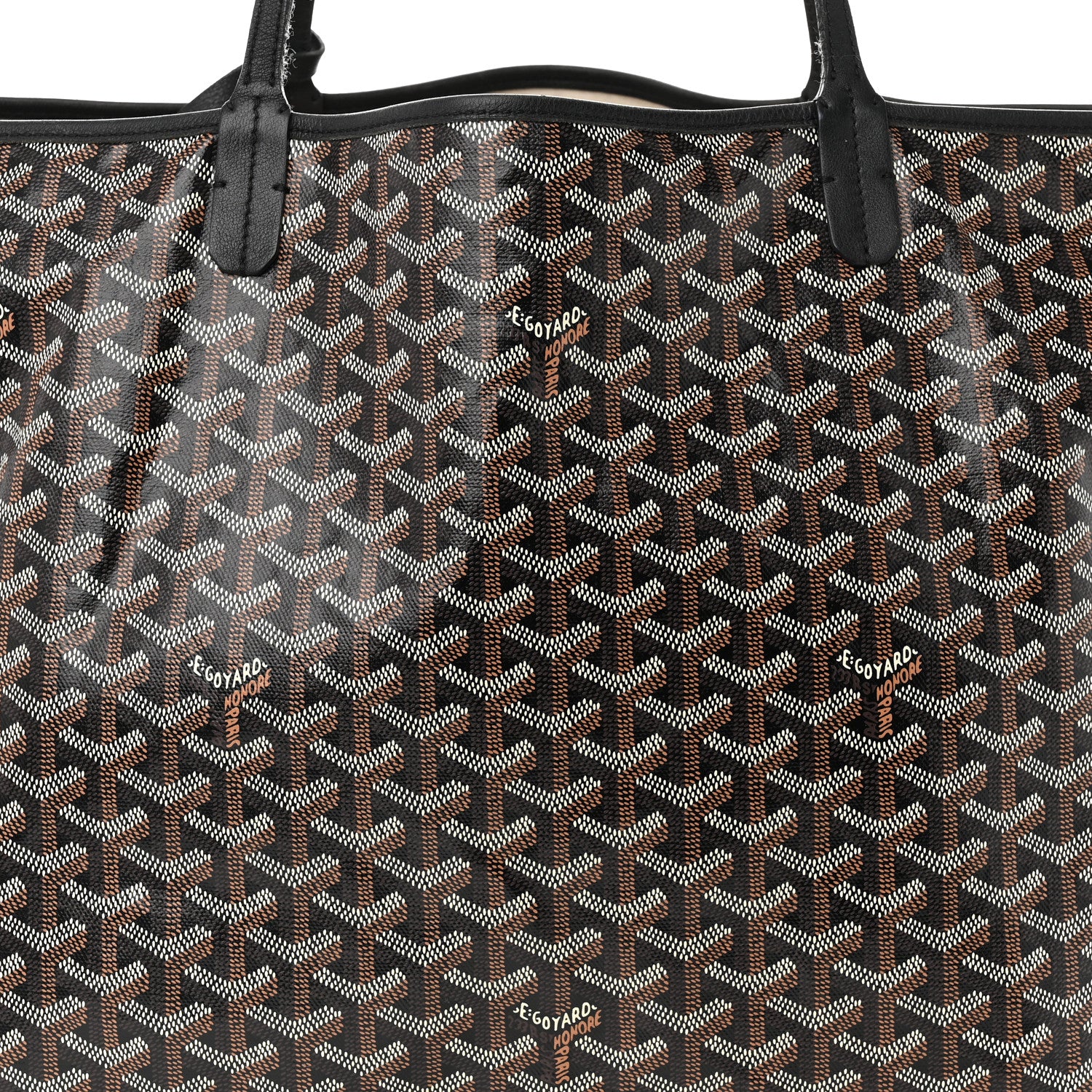 Goyard Goyardine Saint Louis GM Black 9 of 14