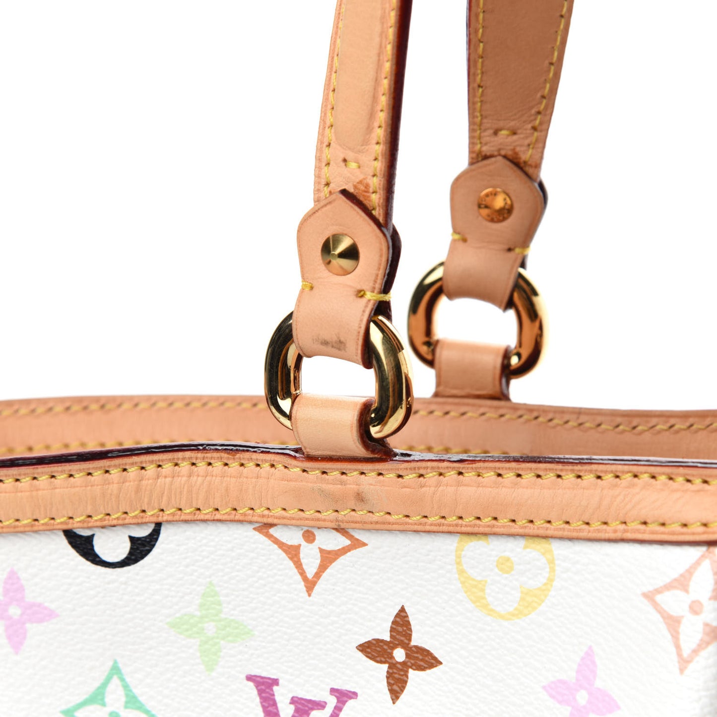 Monogram Multicolor Sharleen MM White
