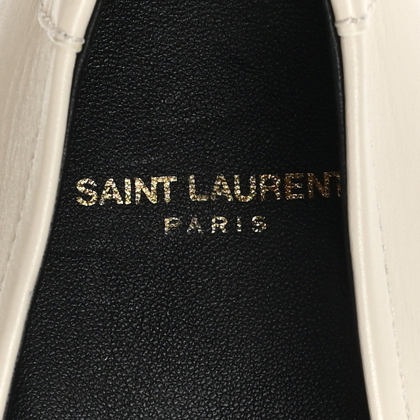 Calfskin Penny Loafers 41.5 Pearl