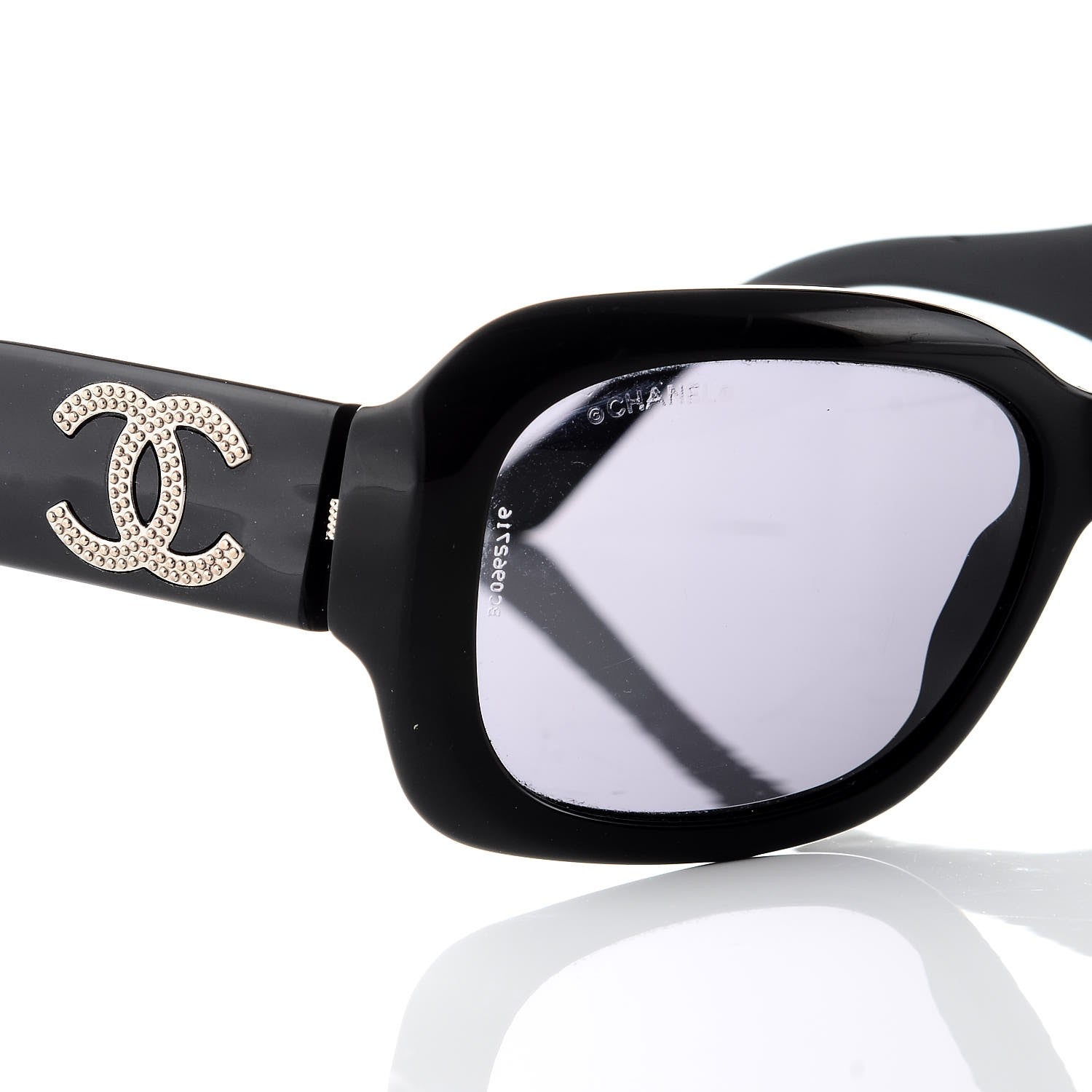 Chanel CC Sunglasses 5102 Black 7 of 8