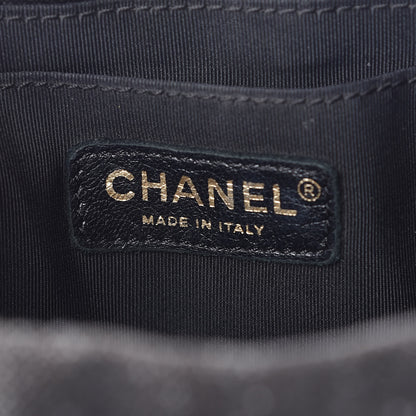 Chanel Washed Denim Quilted Large Urban Spirit Backpack Black 6 of 18