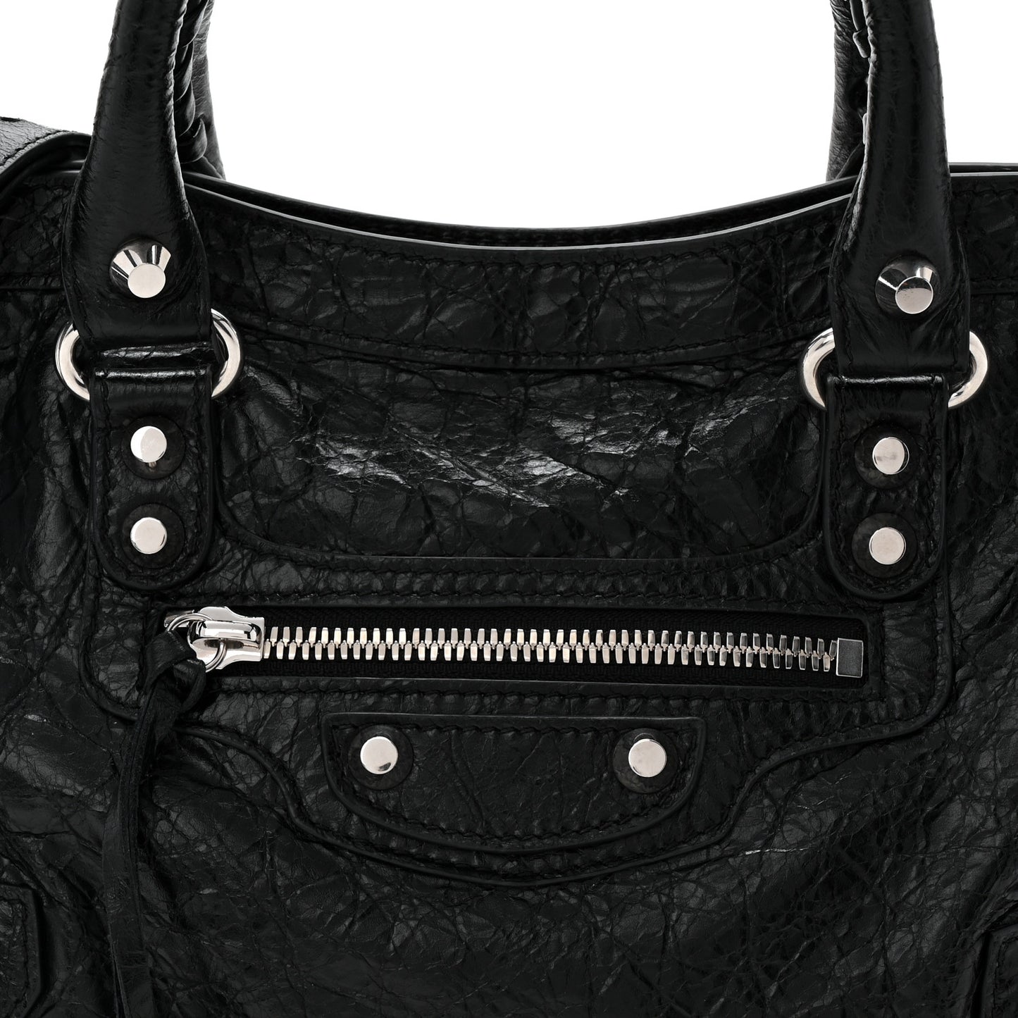 Agneau Arena Silver Hardware Small Le City Black