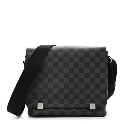 Louis Vuitton Damier Graphite District PM 1 of 11