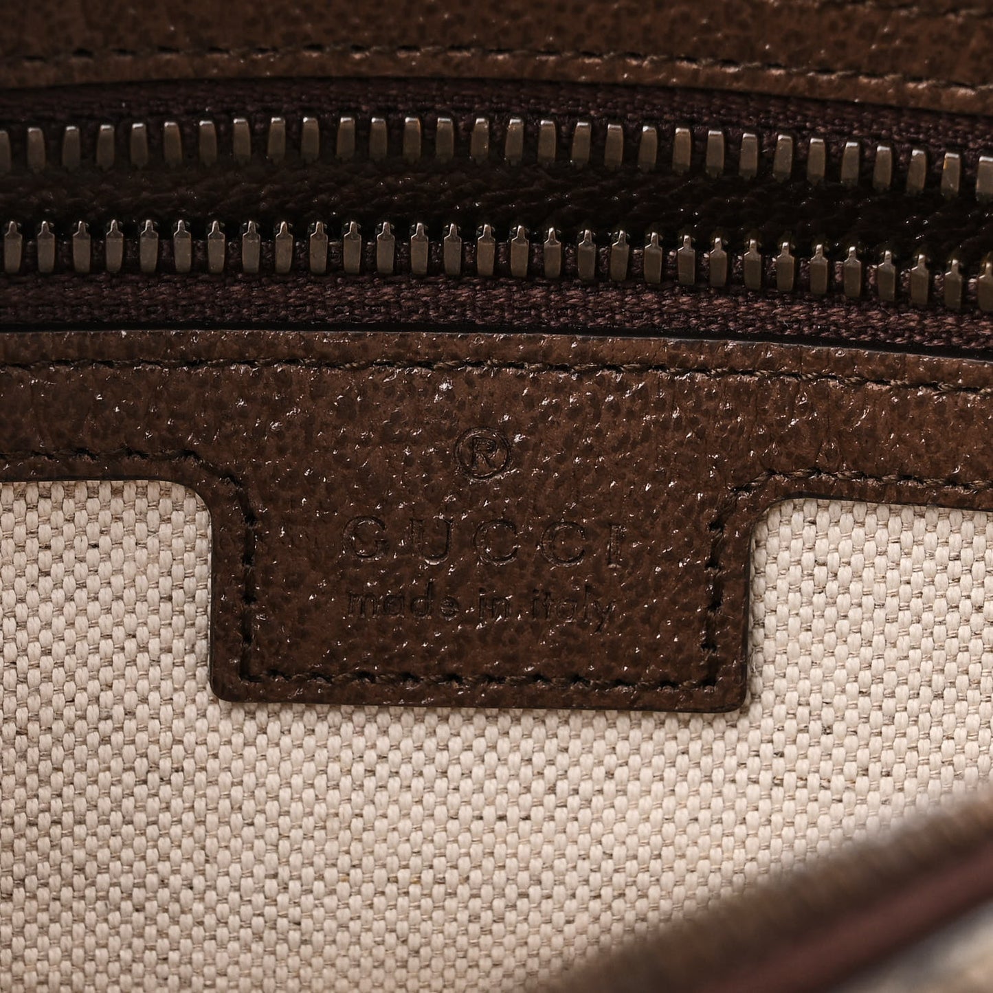 GG Supreme Monogram Calfskin Web Small Ophidia Messenger Bag Beige Ebony New Acero