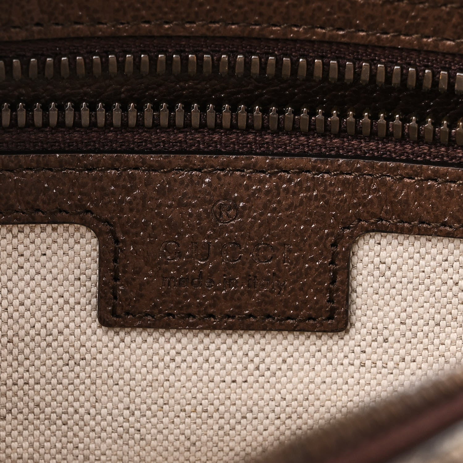 Gucci GG Supreme Monogram Calfskin Web Small Ophidia Messenger Bag Beige Ebony New Acero 6 of 11