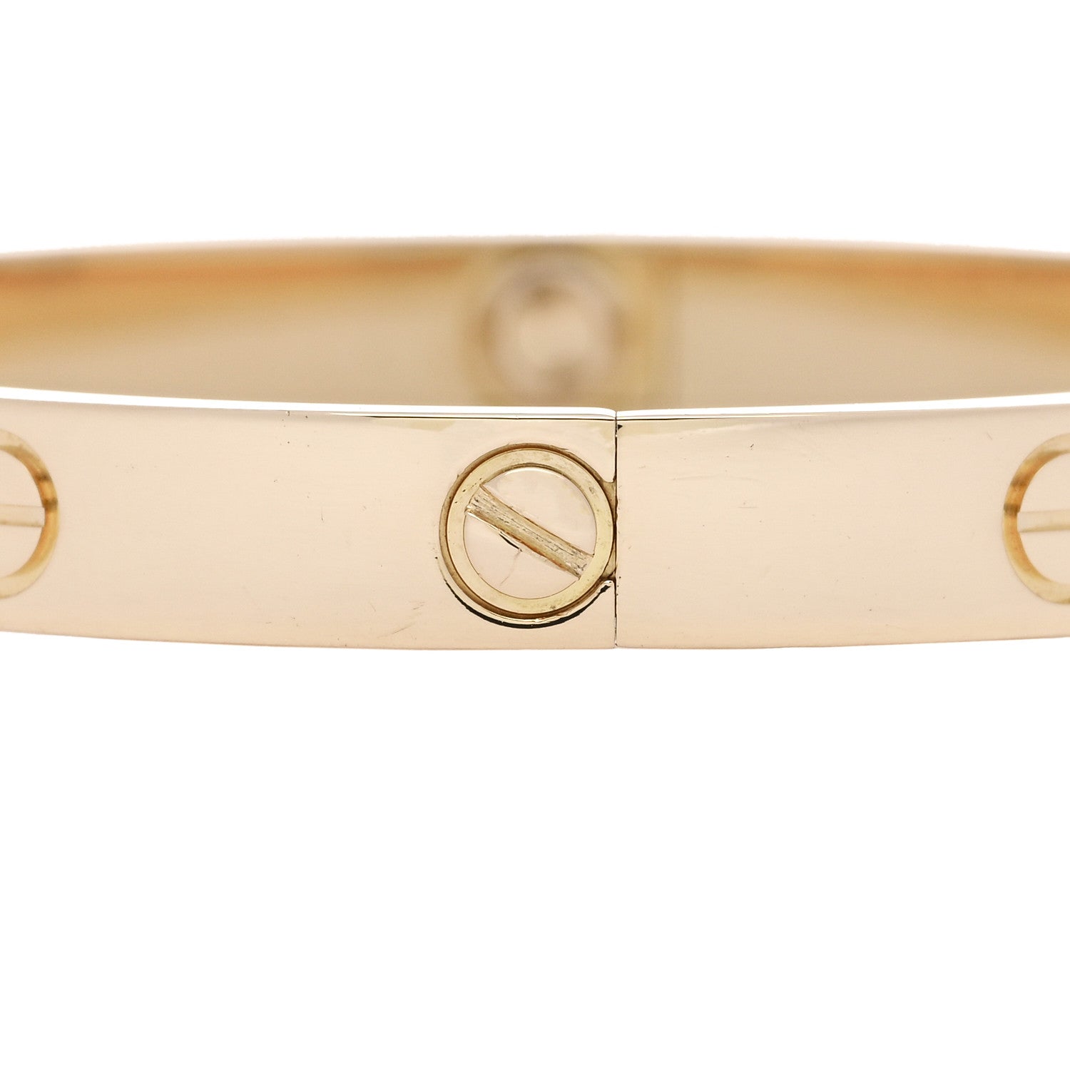 Cartier 18K Yellow Gold LOVE Bracelet 17 3 of 7