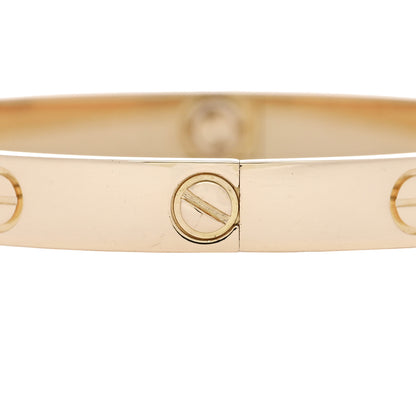 Cartier 18K Yellow Gold LOVE Bracelet 17 3 of 7