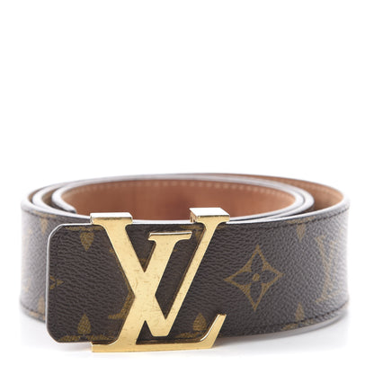 Louis Vuitton Monogram 40mm LV Initiales Belt 85 34 1 of 5