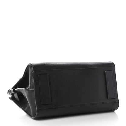 Saint Laurent Grained Calfskin Small Supple Chain Sac De Jour Black 4 of 9