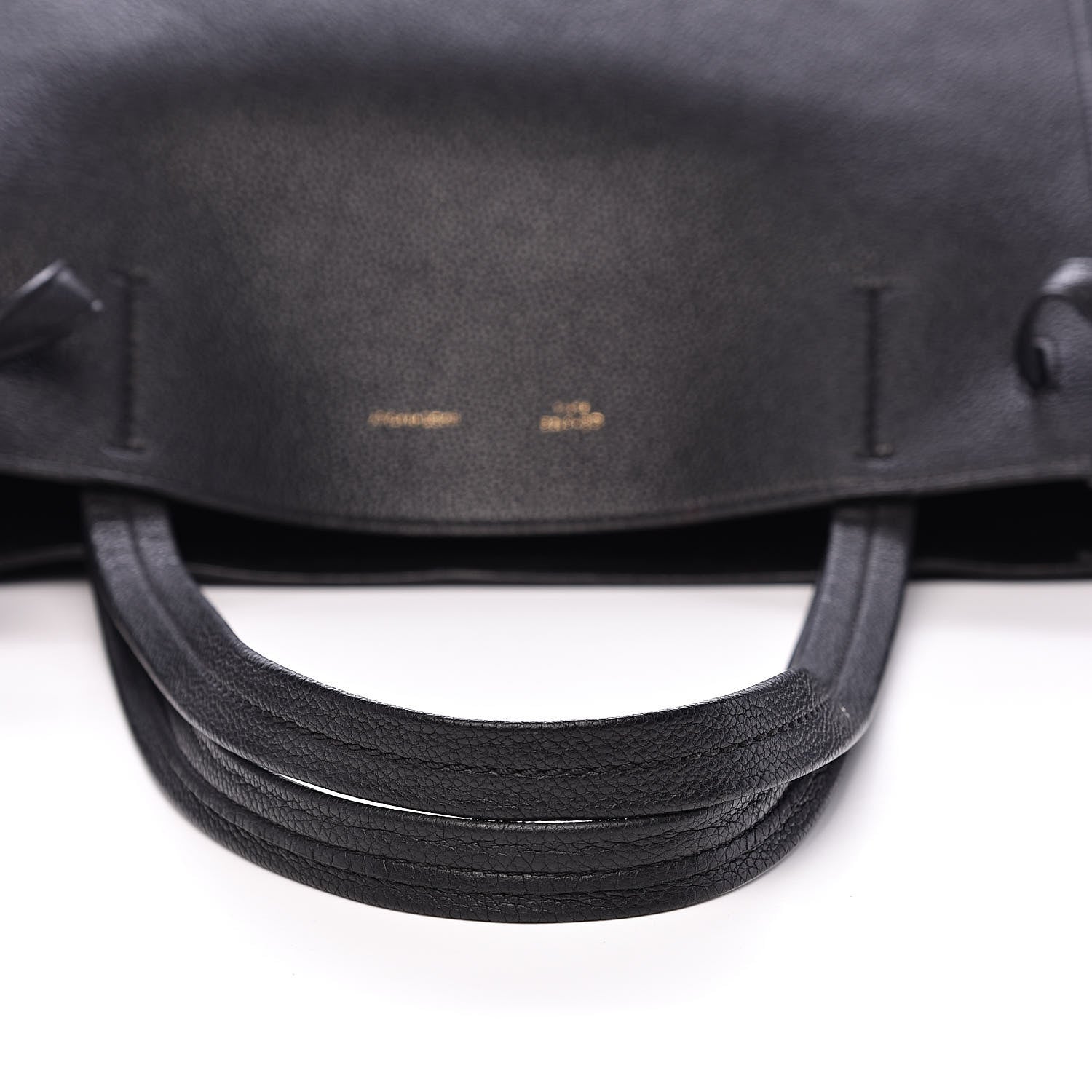 Celine Soft Grained Calfskin Medium Cabas Phantom Black 10 of 15