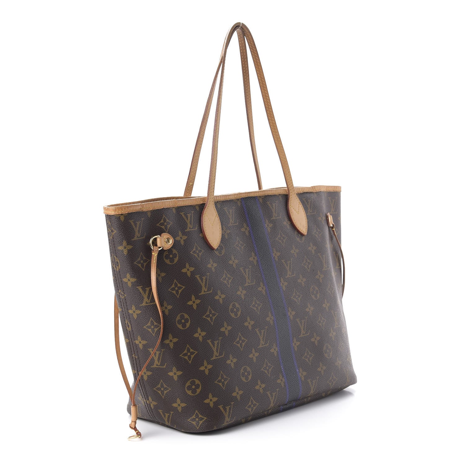 Louis Vuitton Monogram My LV Heritage Neverfull MM Violet Black 3 of 10