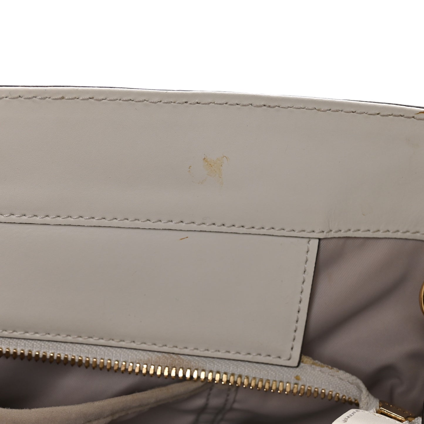 Soft GG Supreme Monogram Diaper Bag White