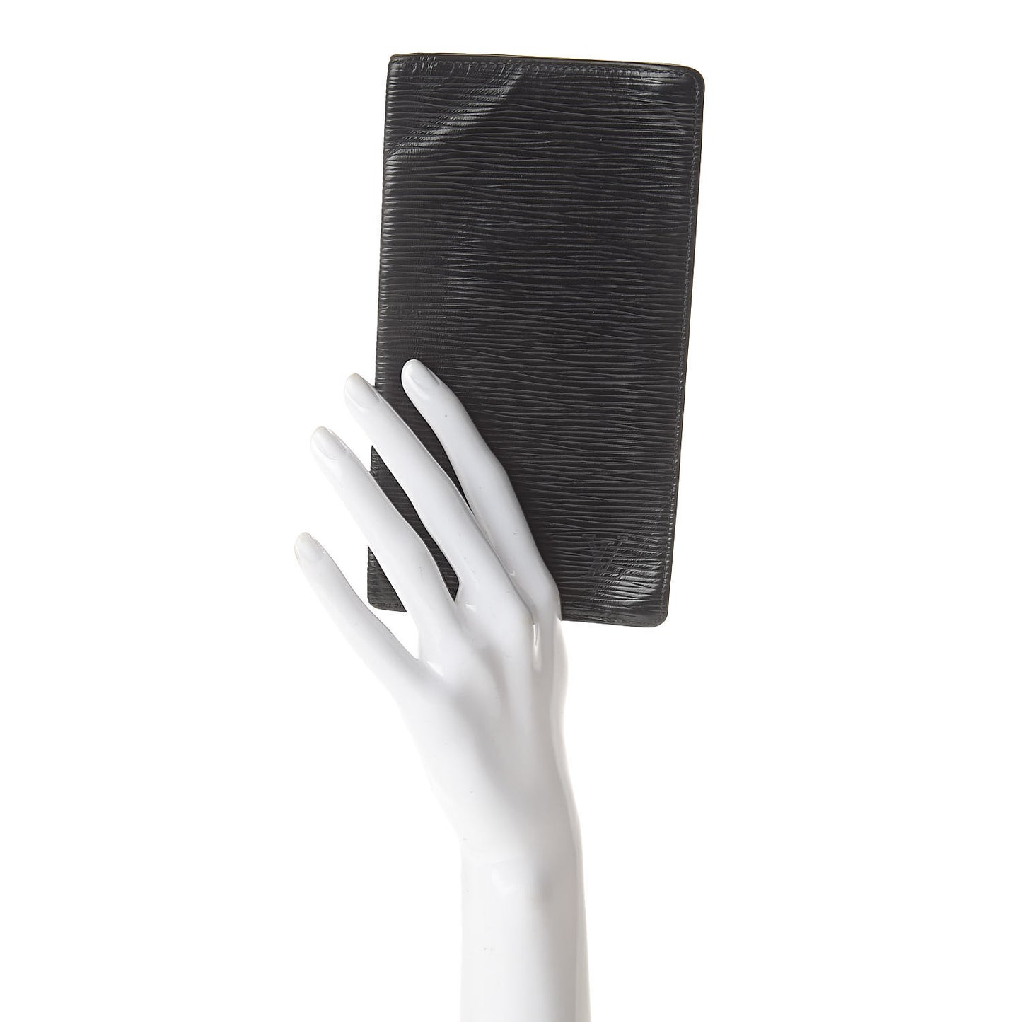 Epi Checkbook Card Holder Black